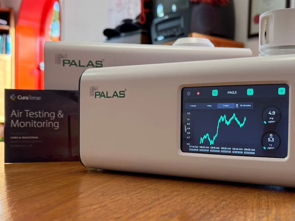 Palas Instruments Cura Terrae Air now official UK distributor of Palas